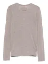 Private 0204 Long-sleeve T-shirt In Brown