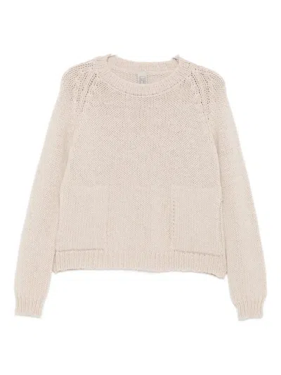 Private 0204 Pocket-detail Cashmere Sweater In Neutral