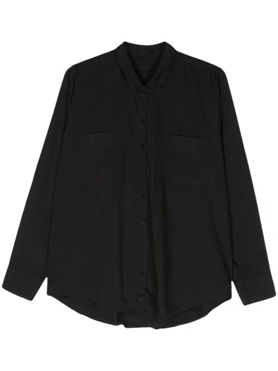 Private 0204 Poplin Shirt In Black