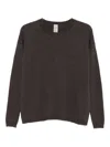 Private 0204 Round-neck Sweater In Brown