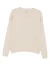 Private 0204 Round-neck Sweater In Neutral