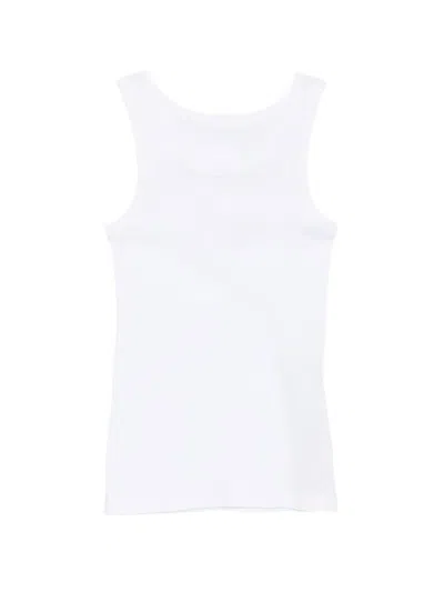 Private 0204 Round-neck Tank Top In White