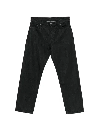 Private 0204 Straight-leg Jeans In Black