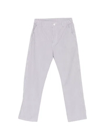Private 0204 Striped Trousers In Gray