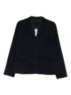 Private 0204 Three-button Pocket Jacket In Black