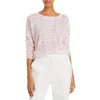Private Label C Womens Cashmere Tie Dye Crewneck Sweater In Multi