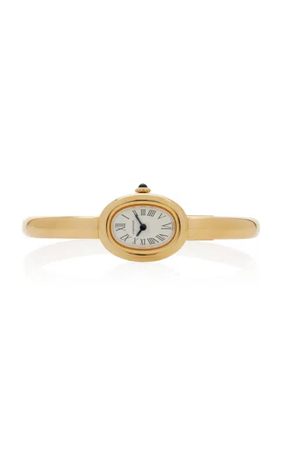 Private Label London Cartier Baignoire Watch In Gold