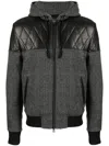 Private Stock Panelled-design Hooded Jacket In Grey