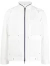 Private Stock The Bureau Stand-up Collar Jacket In White