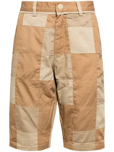 Private Stock The Conquest Cotton Shorts In Brown