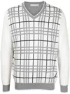 THE IVAN 格纹毛衣