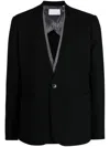 Private Stock The Julius Wool Blazer In Black
