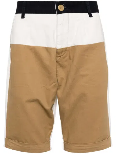 Private Stock The Monarch Cotton Shorts In White