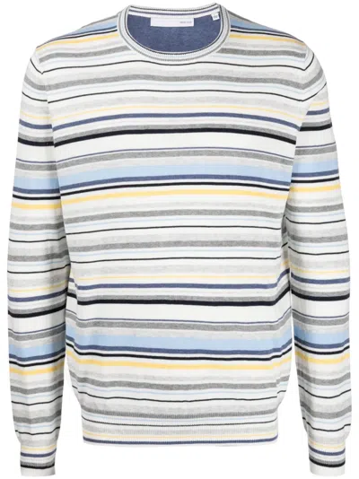 Private Stock The Philippe Striped Jumper In Multicolour