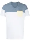 Private Stock The Troy Colour-block T-shirt In Multicolour