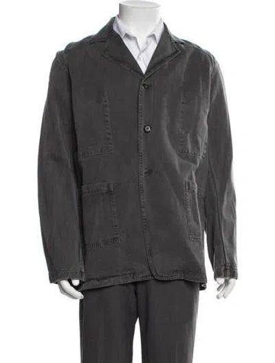 Pre-owned Private White V.c. Jacket W/ Tags In Gray