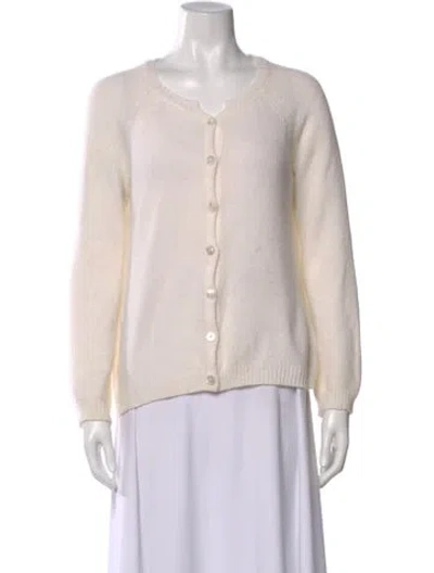 Pre-owned Private0204 Cashmere Crew Neck Sweater In Neutral