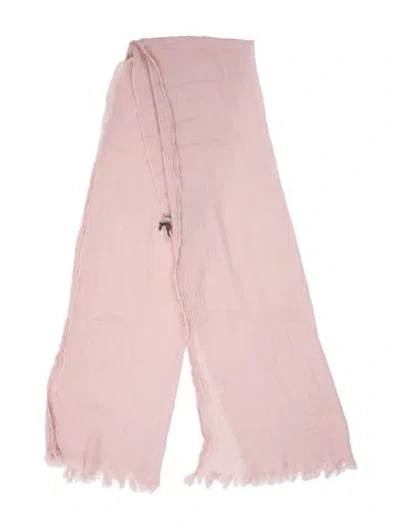 Pre-owned Private0204 Cashmere Scarf W/ Tags In Pink