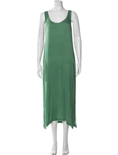 Pre-owned Private0204 Silk Nightgown In Green