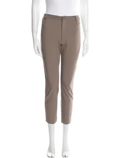 Pre-owned Private0204 Skinny Leg Pants In Brown