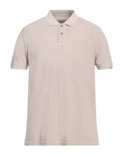 Privati Man Polo Shirt Cream Size L Cotton In White