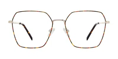 Privé Revaux Boho 2ik Women's Glasses Tortoiseshell Size 55 - Free Lenses - Blue Light Block Available In Gold