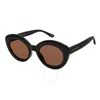 Privé Revaux Prive' Revaux Brown Cat Eye Ladies Sunglasses Morningside/s 0807/sp 50