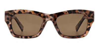 Privé Revaux Cocoa Beach/s Polarized Ht8/sp Women's Sunglasses Tortoiseshell Size 51 In Brown
