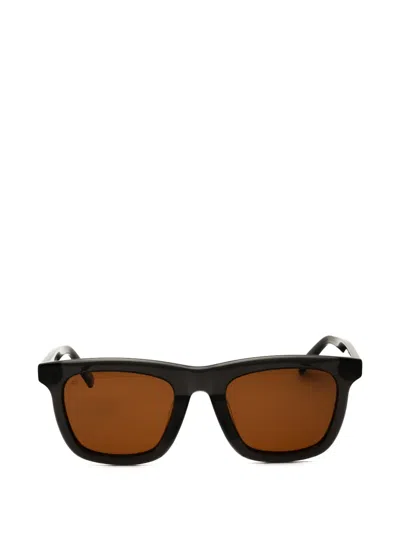 Privé Revaux Destin/s Rectangle-frame Sunglasses In Black