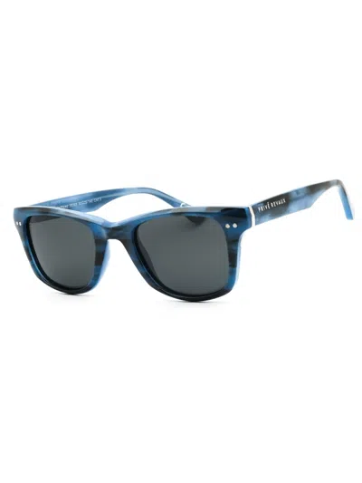 Privé Revaux Prive Revaux Dicey/s Stylish Rectangular Unisex Sunglasses In Blue