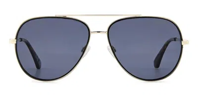 Privé Revaux Earth Pass/g/s Asian Fit Polarized 2m2/m9 Men's Sunglasses Gold Size 63 In Black