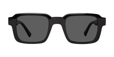 Privé Revaux Fit Check/s Polarized 807/m9 Men's Sunglasses Black Size 49