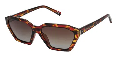 Privé Revaux Georgia/s C9b/la Women's Sunglasses Tortoiseshell Size 57 In Brown