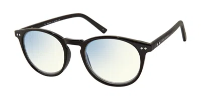 Privé Revaux Maestro X/bb 807/g6 Blue-light Block Men's Glasses Black Size 52 - Free Lenses - Blue Light Block Av