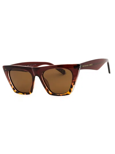 Privé Revaux Prive Revaux Mini Cat Eye Women's Sunglasses In 0ywp Sp - Bw Bwhvn B/bronze Pz