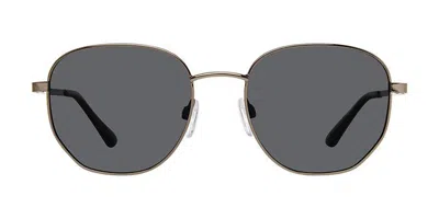 Privé Revaux Nite Bird/s Polarized 807/m9 Men's Sunglasses Black Size 53 In Gray