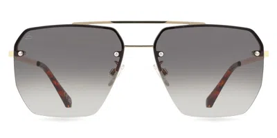 Privé Revaux Off Guard/s Pef/9k Men's Sunglasses Gold Size 61 In Gray