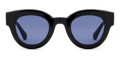 Privé Revaux Pr3002/g/s Asian Fit 807/ku Women's Sunglasses Black Size 46