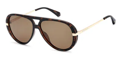 Privé Revaux Pr3021/g/s Asian Fit Polarized 086/sp Men's Sunglasses  Size 59 In Yellow