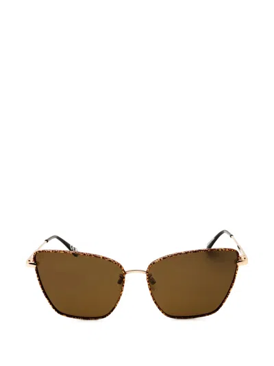 Privé Revaux Purr Cat-eye Sunglasses In Gold