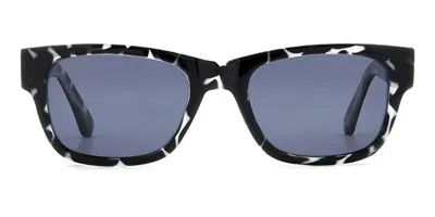Privé Revaux Rain Clouds/s Polarized 5dn/m9 Men's Sunglasses Black Size 54 In Gray