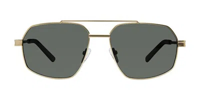 Privé Revaux So Prime/s Polarized 2f7/uc Men's Sunglasses Gold Size 58 In Pink