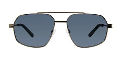 Privé Revaux So Prime/s Polarized Scb/c3 Men's Sunglasses Grey Size 58 In Black
