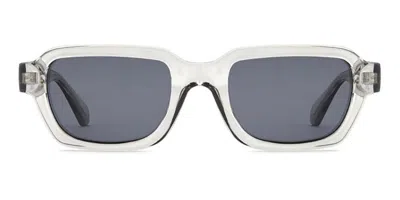 Privé Revaux So What/g/s Asian Fit Polarized 63m/m9 Men's Sunglasses Clear Size 53 In Transparent