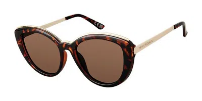 Privé Revaux Sunset Place/s Polarized 086/sp Women's Sunglasses Tortoiseshell Size 55 In Brown