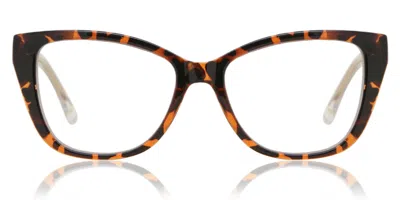 Privé Revaux The Camille/bb Fy6/g6 Blue-light Block Women's Glasses Tortoiseshell Size 53 - Free Lenses - Blue Li In Brown