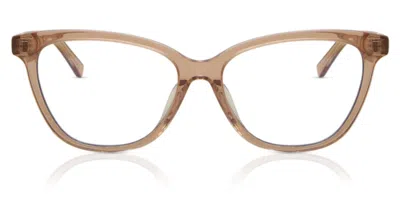 Privé Revaux The Chloe/bb Fwm/g6 Blue-light Block Women's Glasses Pink Size 53 - Free Lenses - Blue Light Block A In Transparent Nude Pink