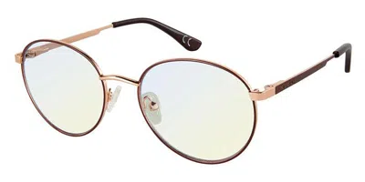Privé Revaux The Dixie/bb Fg4/g6 Blue-light Block Women's Glasses Brown Size 52 - Free Lenses - Blue Light Block  In Multi