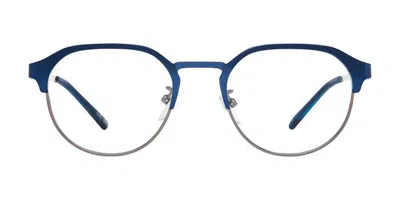 Privé Revaux The End Pjp Men's Glasses Blue Size 50 - Free Lenses - Blue Light Block Available In Brown