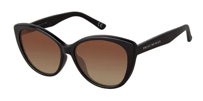 Privé Revaux The Harmony/s 807/la Women's Sunglasses Black Size 56